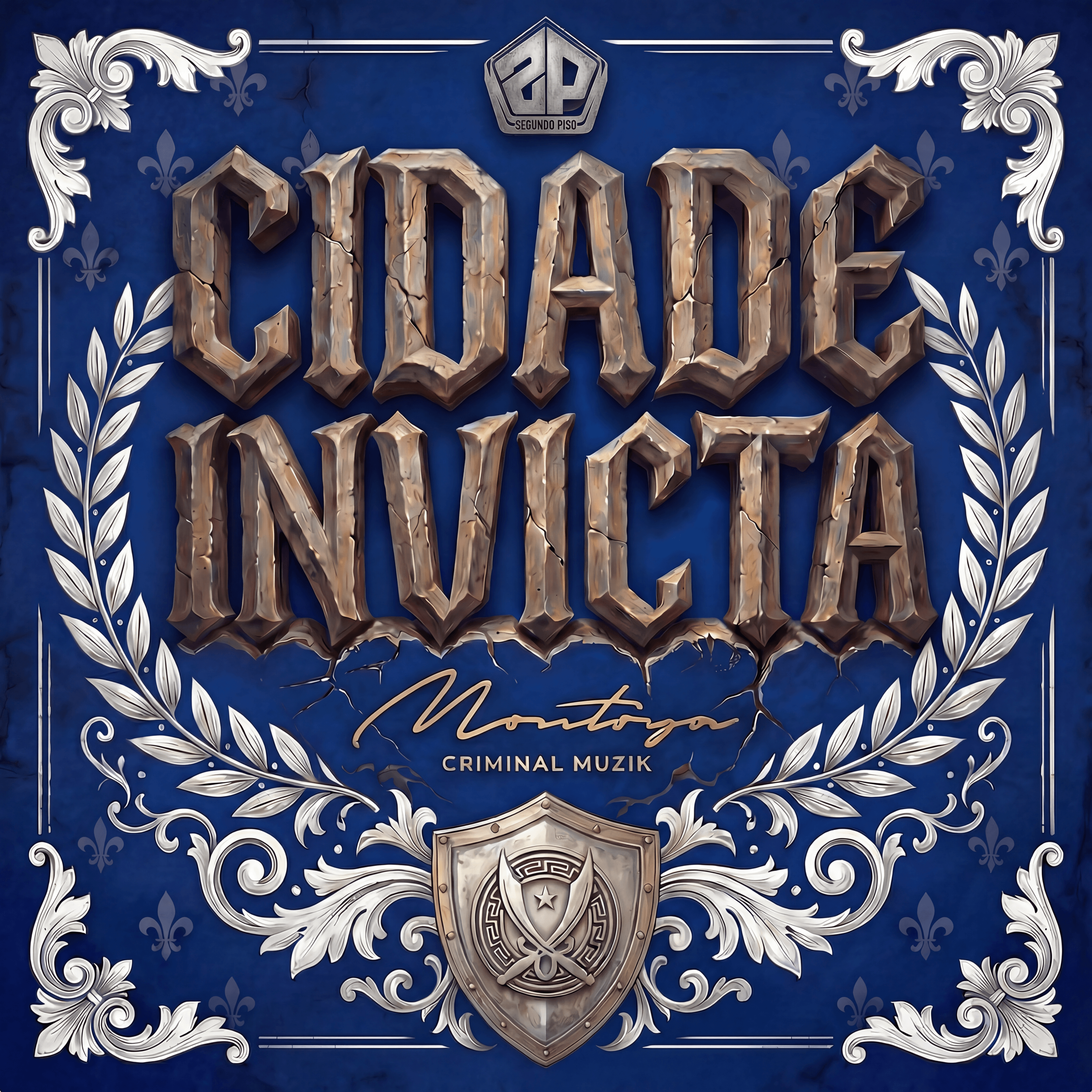 Capa do single Cidade Invicta de Montoya Criminal Muzik
