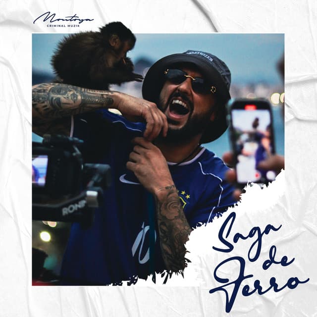 Capa do single Saga de Ferro de Montoya Criminal Muzik